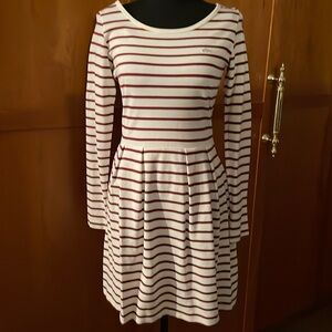 Lacoste cotton striped dress